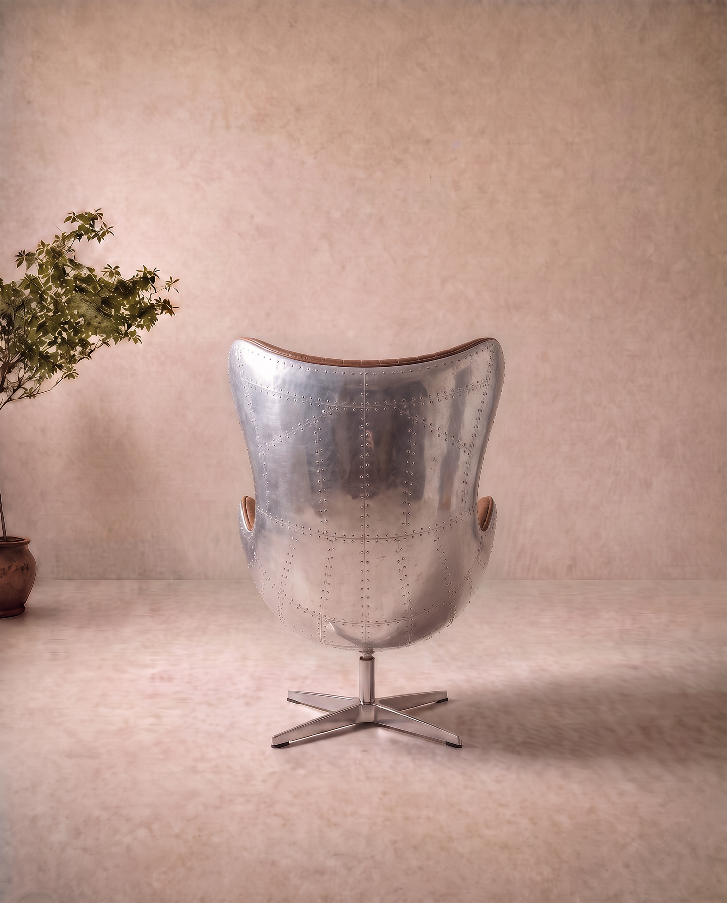 Swivel Steel Egg Single Seater