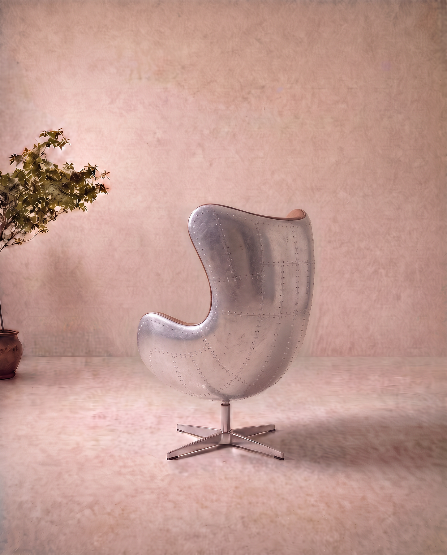 Swivel Steel Egg Single Seater