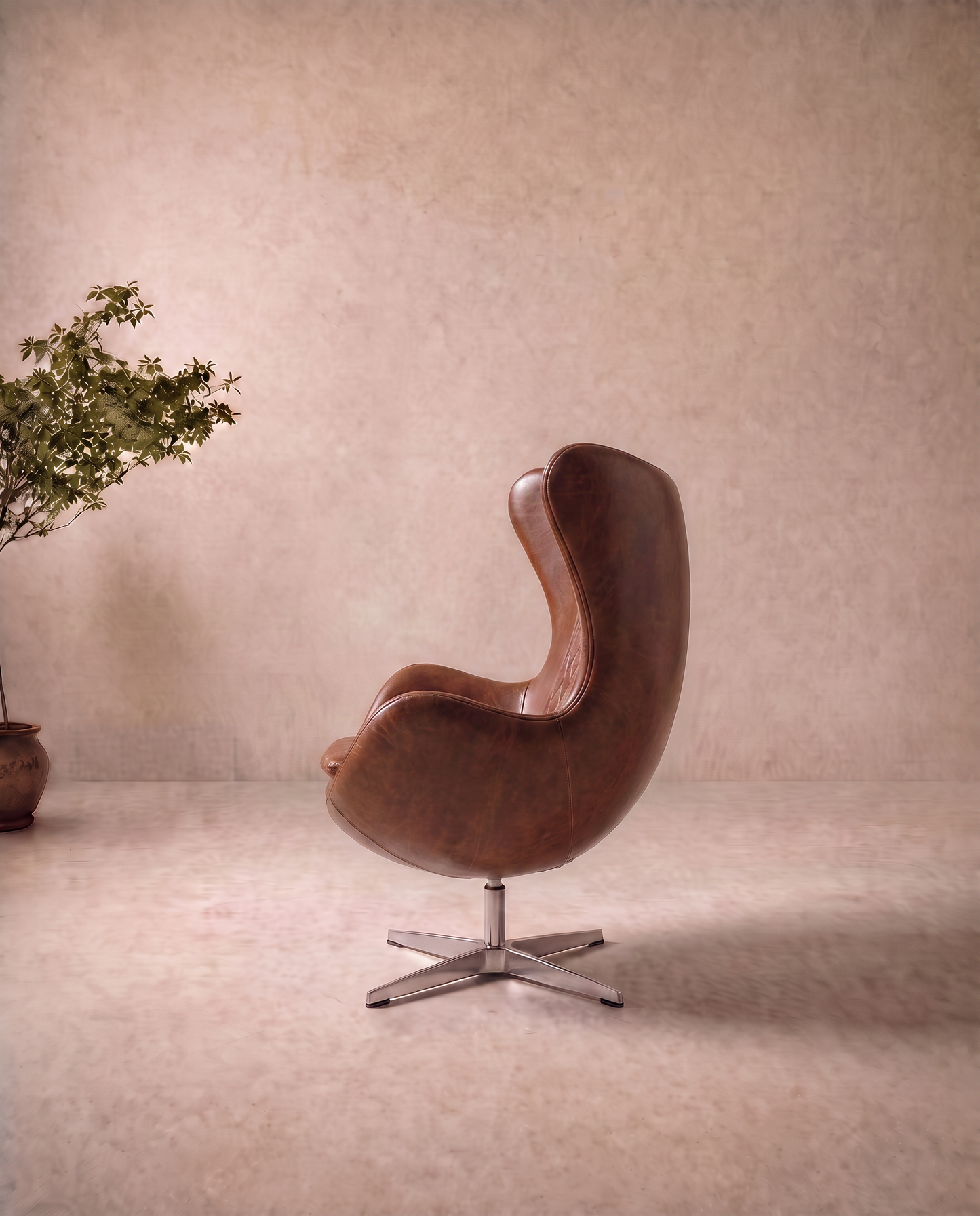 Swivel Egg Lounge Single Seater