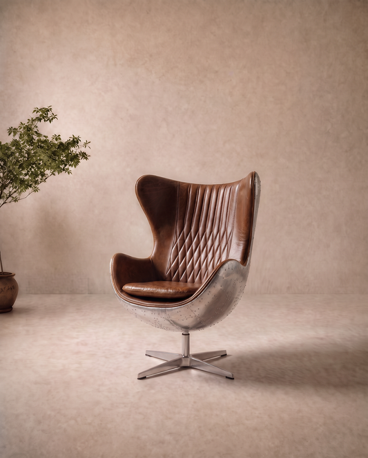 Swivel Steel Egg Single Seater